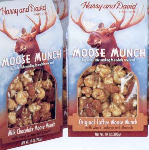 Harry &amp; David Milk Chocolate Moose Munch with Cashews &amp; Almonds, 10oz (Package May Vary)