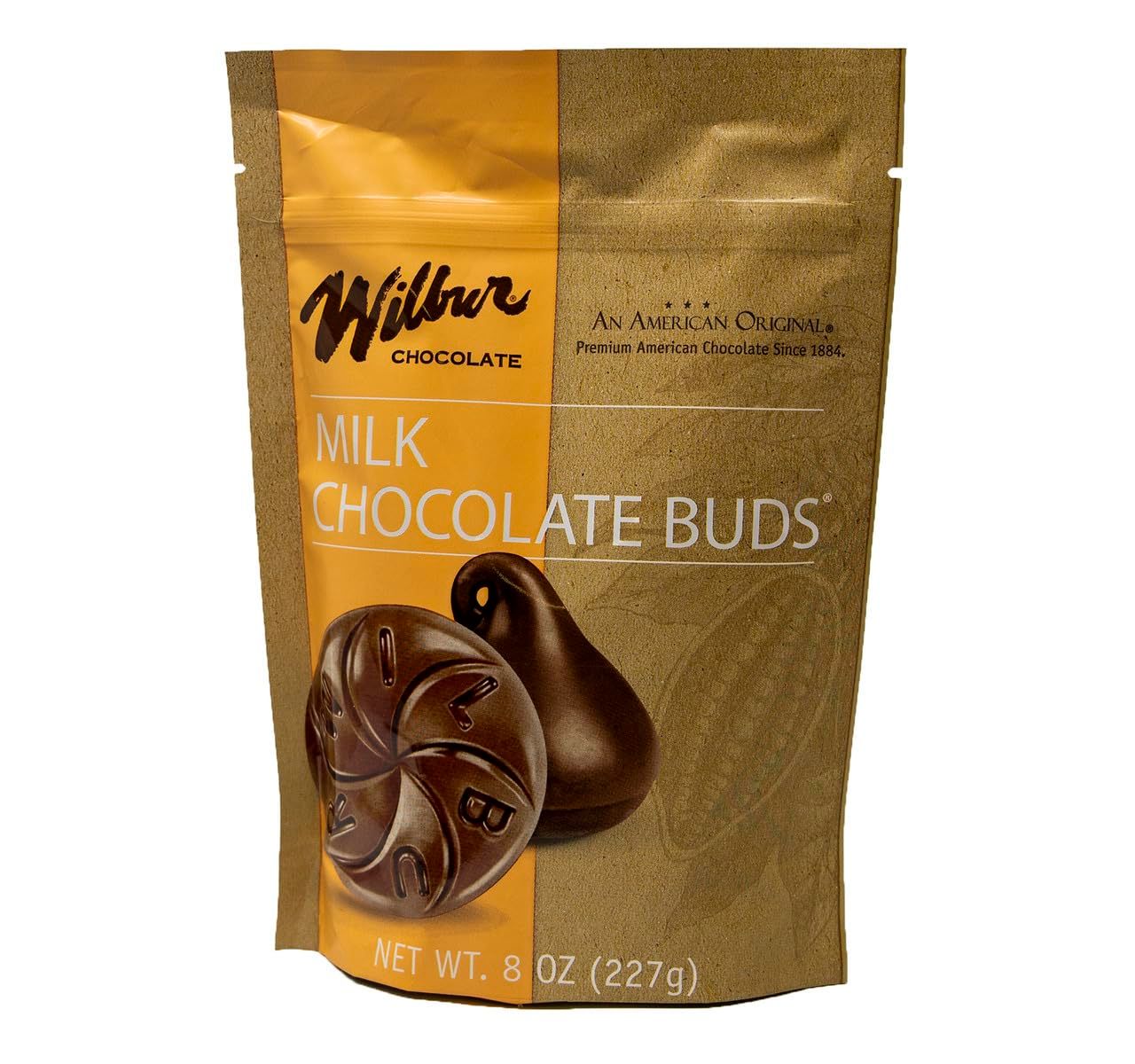 Wilbur Buds Milk Chocolate 8 oz. (1/2 lb.) #19033-1