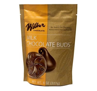Wilbur Buds Milk Chocolate 8 oz. (1/2 lb.) #19033-1