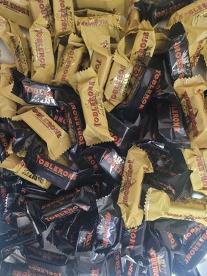 Chocolates T0blerone Milk Dark - 24 Tiny individual Bars with Honey and Almond Nougat