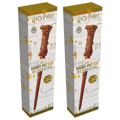 Jelly Belly, Harry Potter Chocolate Wand 1.5 oz - Gift Pack of 2 by Lyza&#39;s Sweets &amp; Treats
