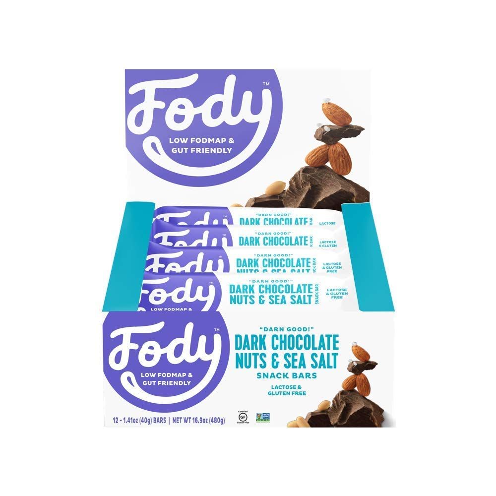 FODY FOOD COMPANY Dark Chocolate Nuts &amp; Sea Salt Snack Bar 12ct, 1.41 OZ