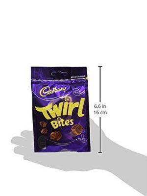Cadbury Twirl Bites Pch, 109 g