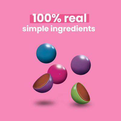 UNREAL Milk Chocolate Gems | Certified Fair Trade, Non-GMO | Made with Gluten Free Ingredients and Colors from Nature | No Sugar Alcohols or Soy | 12 Snack Packs
