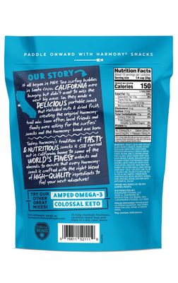 Diamond of California Harmony Mega Mountain Trail Mix with Mixed Nuts, Dried Fruit and Chocolate, 13 oz, 1 Unit