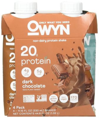 Owyn Dark Chocolate Flavored Protein Shake, Sugar Free, Dairy Free, 44 Fluid Ounces (Pack Of 3)