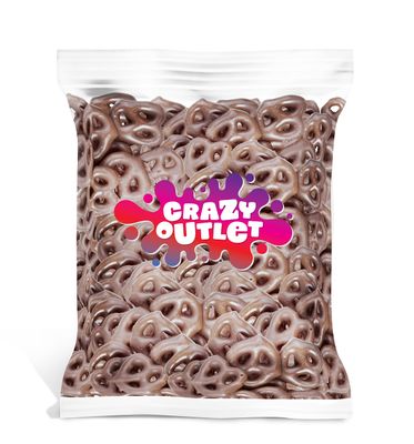 Milk Chocolate Covered Pretzels, 5-Pound Bulk Pack