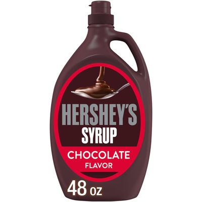 HERSHEY&#39;S Chocolate Syrup Bulk Bottle, 48 oz