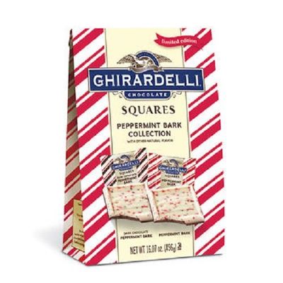 NEW Ghirardelli Peppermint Bark Collection Dark &amp; Milk Chocolate 1LB