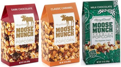 Harry &amp; David Moose Munch Bundle - Milk Chocolate, Dark Chocolate, Classic Caramel - 10 oz Each