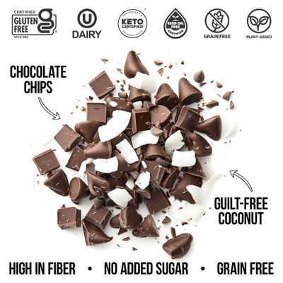 TGB Chocolate Keto Granola | 1g Net Carb Cereal | Gluten Free Low Carb Nut Snack, 10 Ounces
