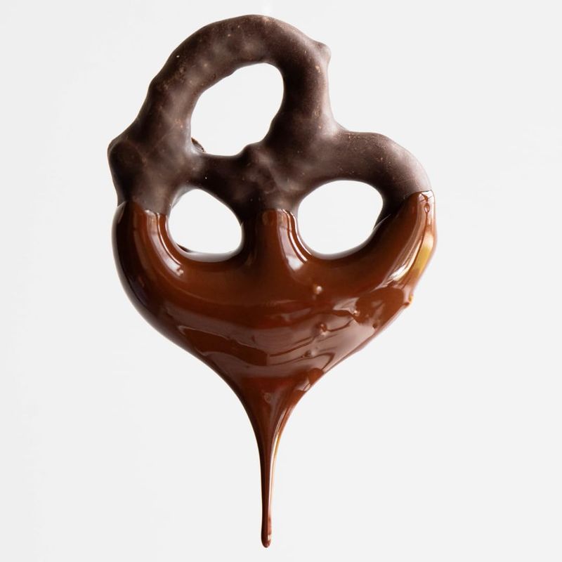 JOJO's Dark Chocolate Covered Pretzels, Gluten Free, Healthy Snack, Low Sugar, Low Carb, Non GMO, Paleo &amp; Keto Friendly, Made with Plant Based Hemp Protein, Vegan (4 Count)