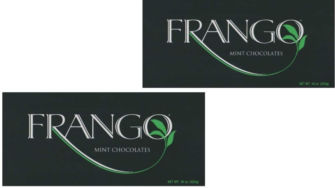Frango Mint Chocolates - Milk Chocolate - 1 lb Box (1 lb Box pack of 2)