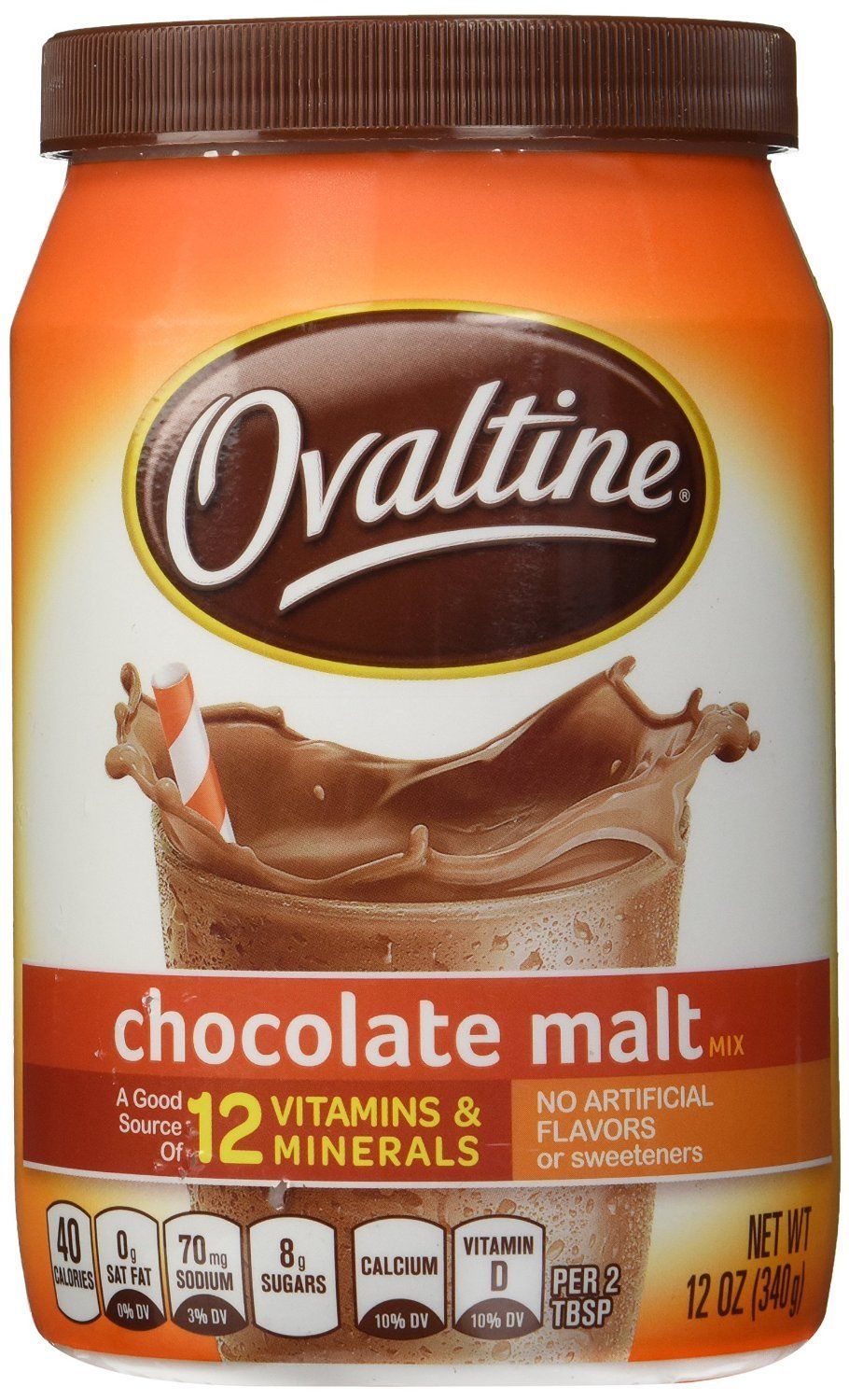 Ovaltine Chocolate Malt 12 oz (Pack of 3)