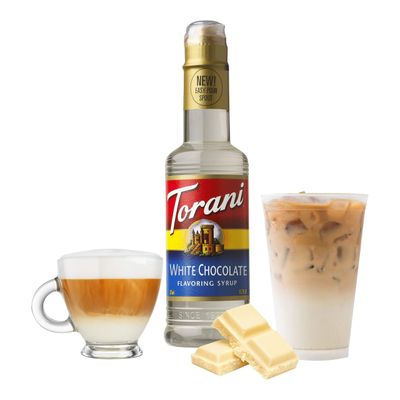 Torani Syrup, White Chocolate, 12.7 Ounce, (Pack of 4)
