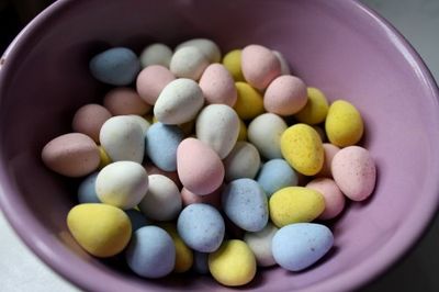 Mini Eggs Milk Chocolate Candy 5 Pounds Bulk, All Kosher Dairy Eggs With A Crisp Sugar Shell 5 lbs Bulk Egg Special Buy