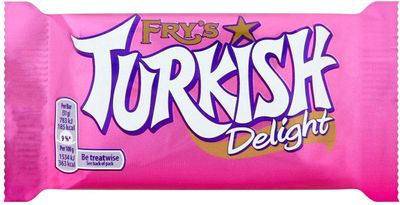 Fry&#39;s Turkish Delight British Chocolate Bar x 6