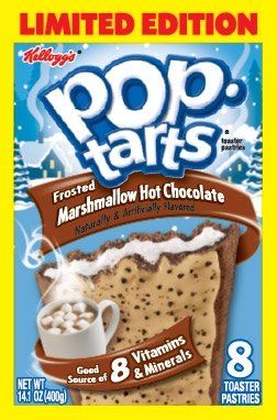 Kellogg&#39;s Limited Edition Frosted Marshmallow Hot Chocolate Pop Tarts (8 Toaster Pastries)