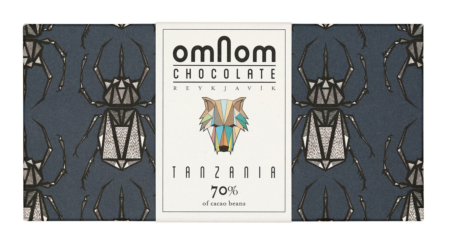 70% Tanzania - 60gr Icelandic Bean To Bar Chocolate by Omnom Chocolate