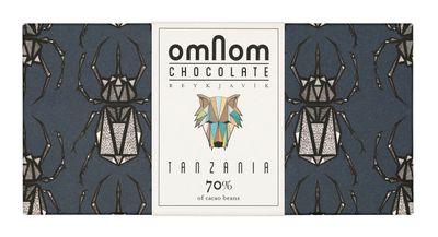 70% Tanzania - 60gr Icelandic Bean To Bar Chocolate by Omnom Chocolate