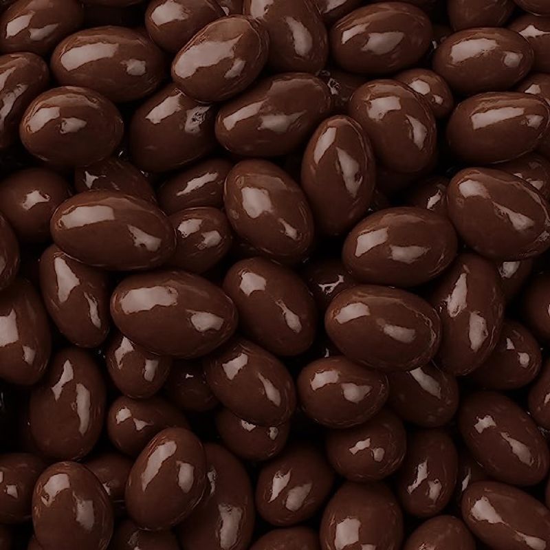 Real Dark Chocolate Covered Almonds Candy, 2-Pound Bag