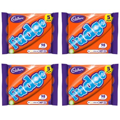 Cadbury Fudge 5 pk (Pack of 4)