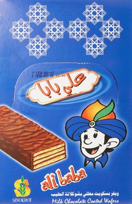 Ali-Baba chocolate wafers (palestine origin)