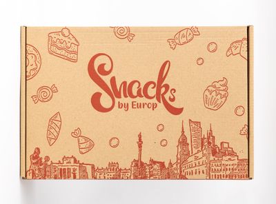 Polish Snacks Candy Gift Box Treats from Poland | Chocolates, Wafers, Cookies Variety Gift Basket Polish Food Box Assortment of Sweets Poland Gifts