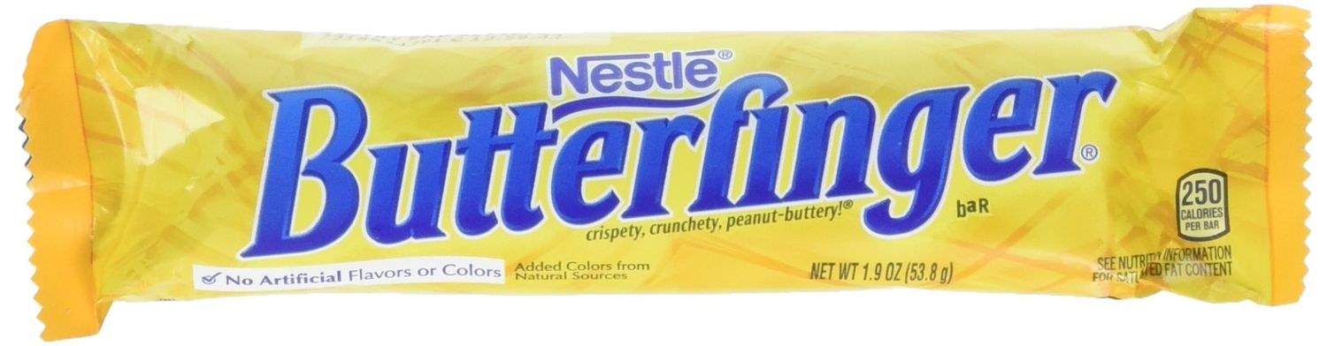 Butterfinger Chocolate Bar 2.1 oz (Pack of 36)