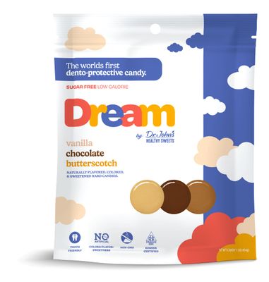 DREAM by Dr. John&#39;s Healthy Sweets Assorted Hard Candies (Vanilla, Chocolate, Butterscotch)