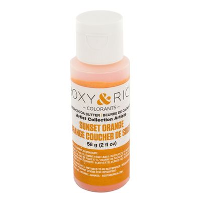 Roxy &amp; Rich Artist Collection Cocoa Butter, 56 Grams Sunset Orange