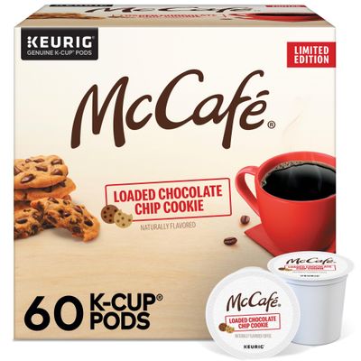 McCaf Loaded Chocolate Chip Cookie, 60 count (6 Packs of 10)