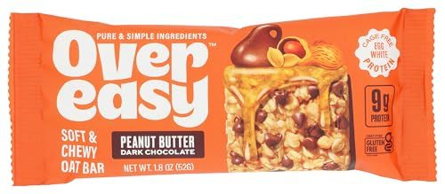 Over Easy Peanut Butter Dark Chocolate Breakfast Bar, 1.8 OZ