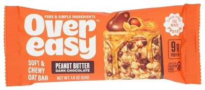 Over Easy Peanut Butter Dark Chocolate Breakfast Bar, 1.8 OZ