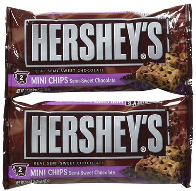 Hershey&#39;s Semi-Sweet Mini Baking Chips - 12 oz - 2 pk