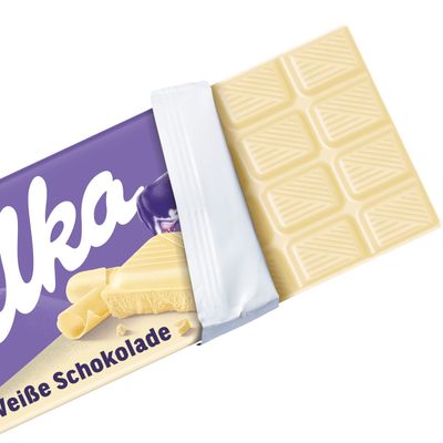 Milka White Chocolate, 100g