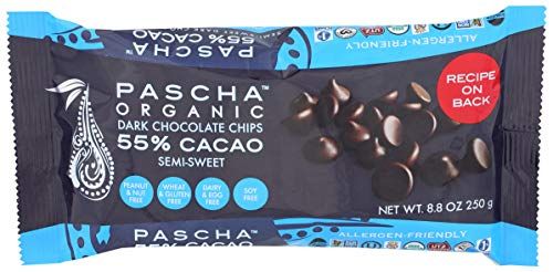 Pascha Chocolate Baking Chip 55% Caca, 8.8 oz