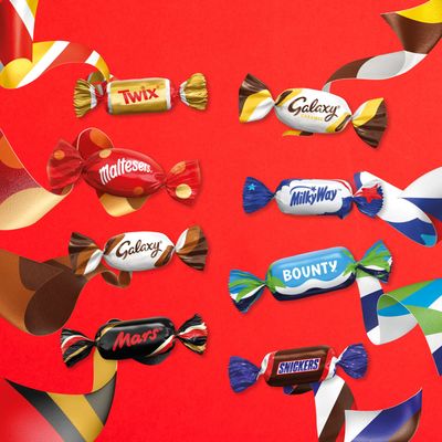 Mars Bonbons assortis Clbrations en bote octogonale - 385 g