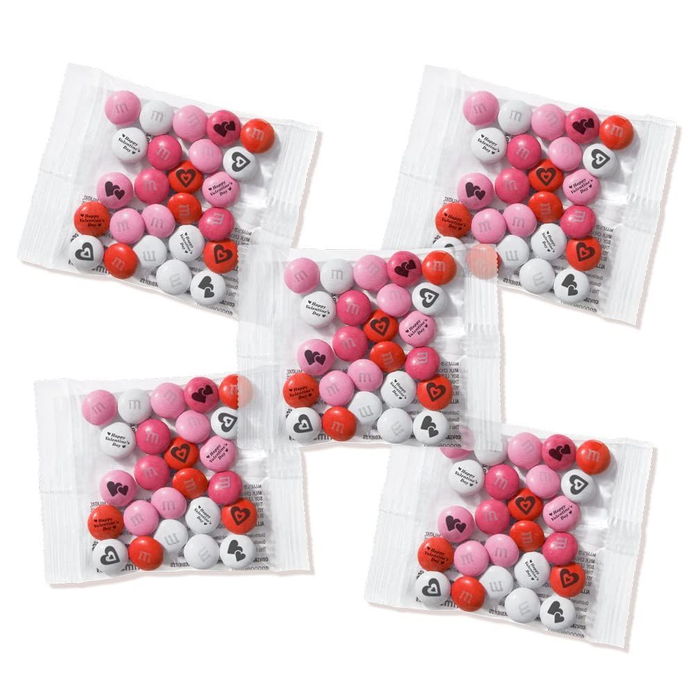 M&amp;M&#39;S Milk Chocolate Valentine&#39;s Day Party Favors (30 Pack), Printed M&amp;M&#39;S With Valentine&#39;s Themed Icons, Perfect For Valentine&#39;s &amp; Galentine&#39;s Day Gatherings, Handouts &amp; More