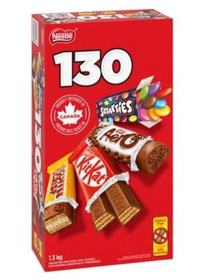 Nestl Assorted Mini Bars and Candies, 1.3 kg