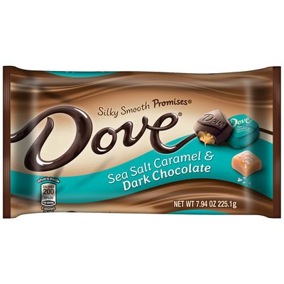 Dove Promises Sea Salt Caramel &amp; Dark Chocolate Candy 7.94-Ounce Bag
