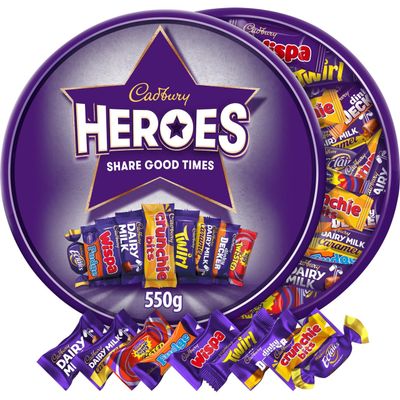 Cadbury Heroes (550g) British Chocolate Candy