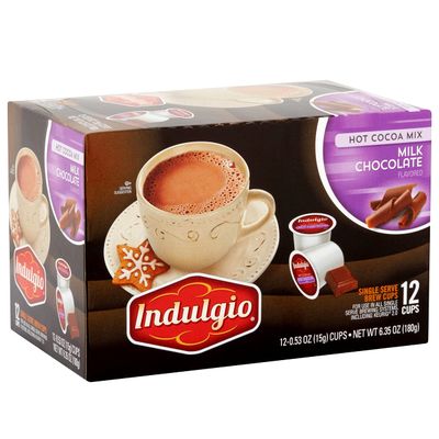Trilliant Fg013073 Indulgio Milk Chocolate Hot Cocoa Single Serve Brew Cup