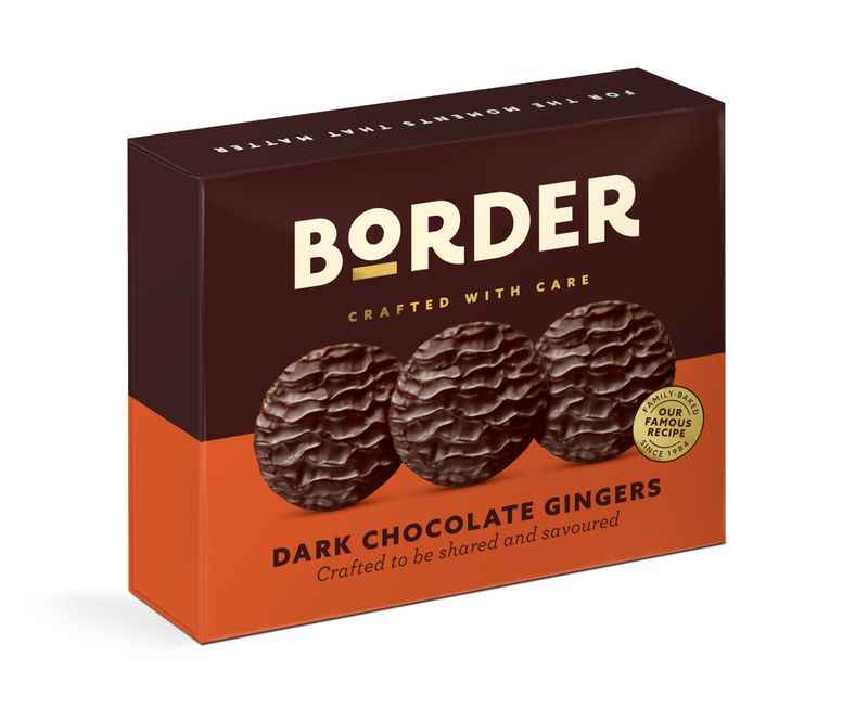 Border Biscuits Dark Chocolate Ginger Gift Pack 255g
