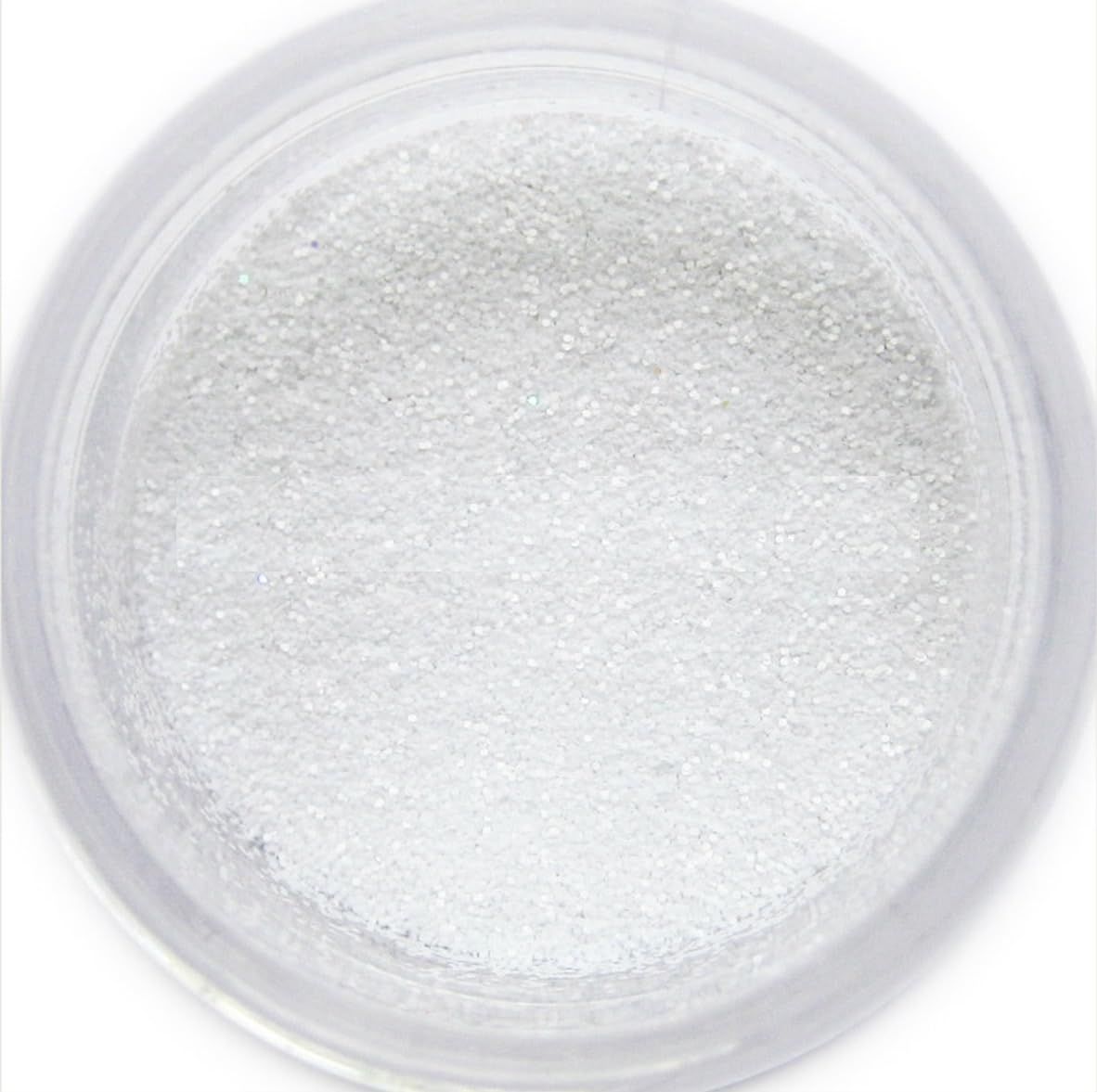 WHITE SPARKLE Luxury Cake Disco Diamond Dust, 6 grams for Cakes, Cupcakes, Cookies, Icing, Chocolate Wedding Party Baking Cupcake Cookie Ice Cream Decoration Supplies