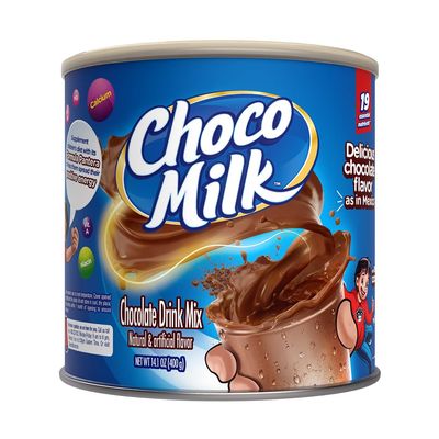 Choco Milk Powdered Chocolate Drink Mix 14.1 oz (12-Pack)