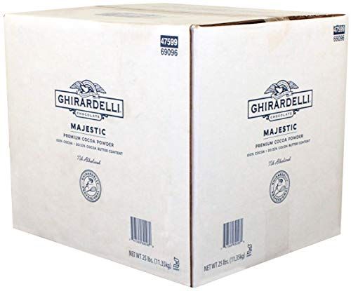 Ghirardelli Chocolate Majestic Premium Cocoa Powder | 25 lb. | Baking &amp; Desserts