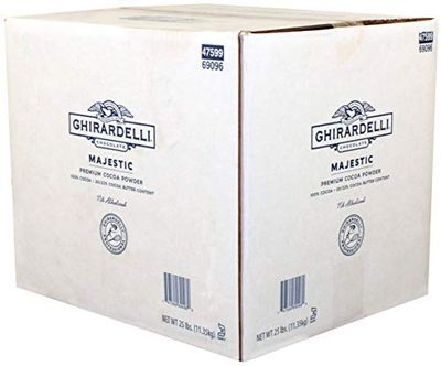 Ghirardelli Chocolate Majestic Premium Cocoa Powder | 25 lb. | Baking &amp; Desserts