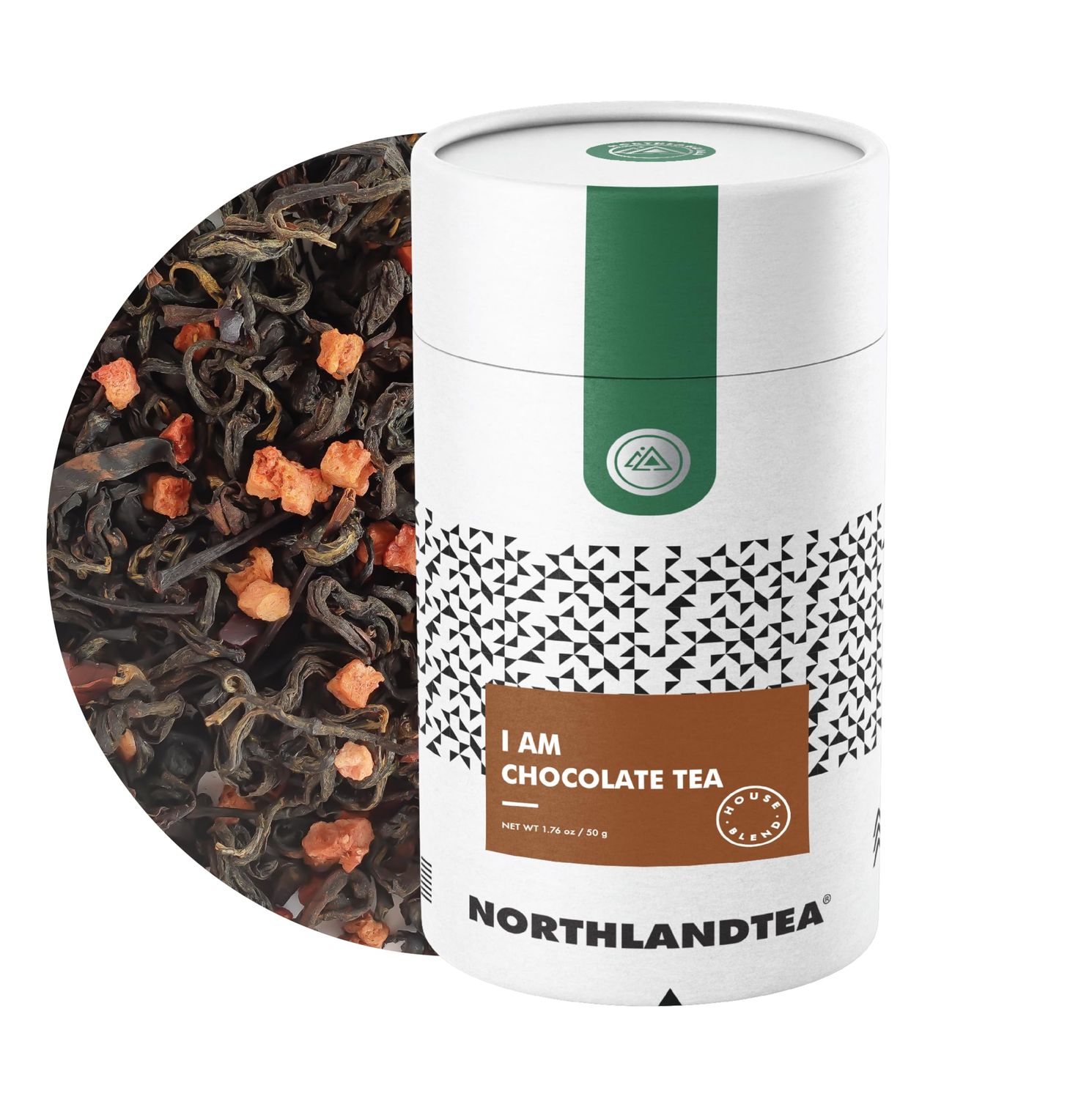I am Chocolate tea 1.76OZ - House Blend - Loose Leaf - HOT &amp; ICED TEA/COLD BREW/MOCKTAIL and etc. - Northlandtea