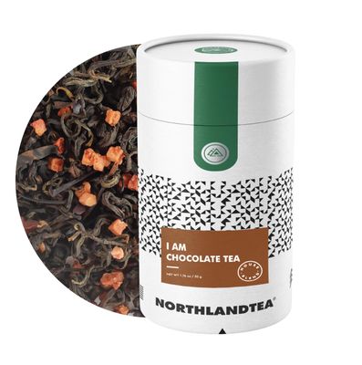 I am Chocolate tea 1.76OZ - House Blend - Loose Leaf - HOT &amp; ICED TEA/COLD BREW/MOCKTAIL and etc. - Northlandtea